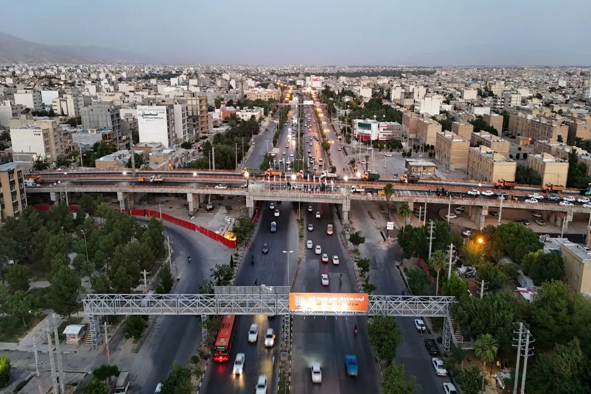 روانسازی ترافیک با گشایش تقاطع غیرهمسطح شهیدان سرانجام