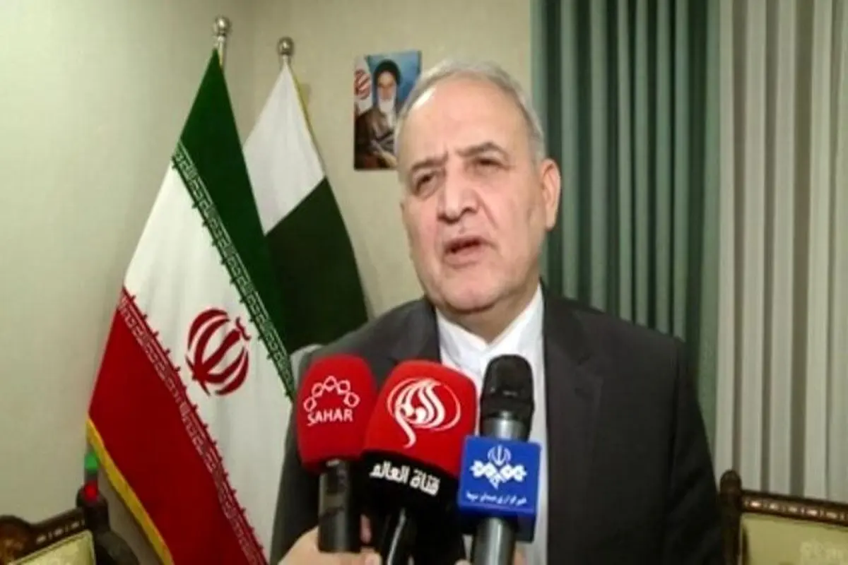 سفیر ایران از حمایت‌های پاکستان در زمان حمله اسرائیل به کشورمان قدردانی کرد