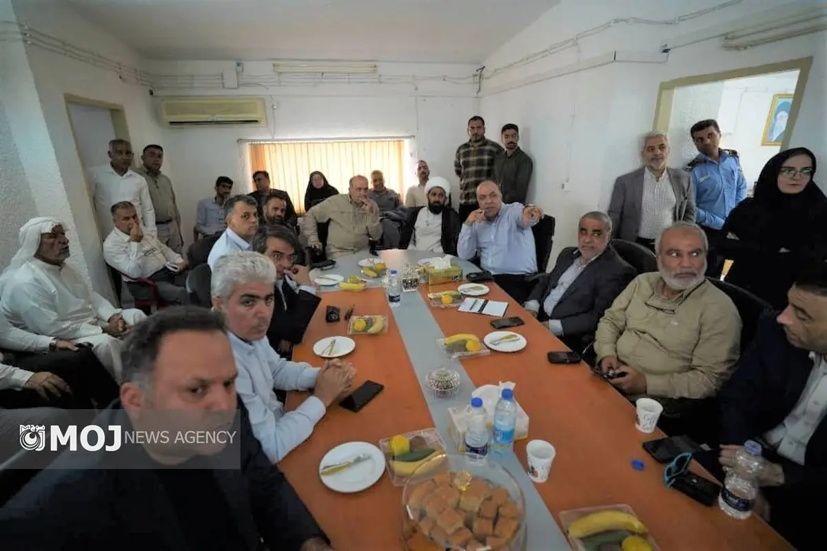 اعضای کارگروه مرزهای مجاز کشور از بندر چارک بازید کردند