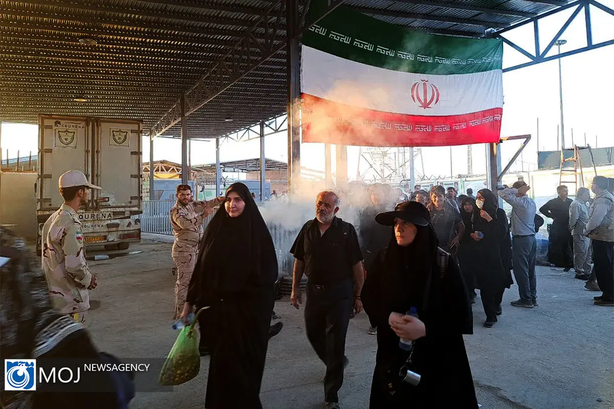 تردد بیش از ۶.۵ میلیون نفر از مرز بین‌المللی مهران در هشت ماه